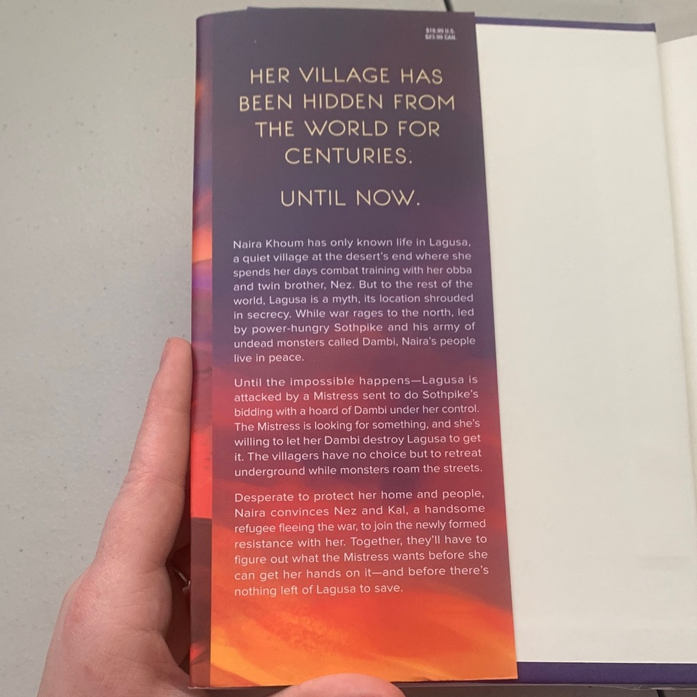 Waking Fire Written by Jean Louise Hardcover Book - Picture 4 of 6
